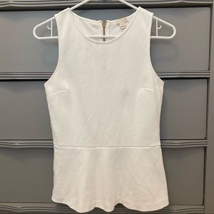 J. Crew Factory peplum tank